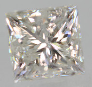 CERTIFIED 1.00 CARAT G COLOR VS2 PRINCESS NATURAL EARTH MINED LOOSE DIAMOND FOR RING 5.2X5.09MM  *360 VIDEOS & IMAGES