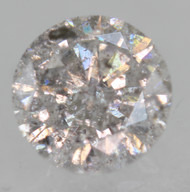 Certified 0.58 Carat I Color SI2 Round Brilliant Natural EARTH MINED Loose Diamond For Jewelry 5.29mm  *360 VIDEO & PICS