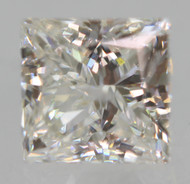 Certified 0.70 Carat D Color SI1 Princess Natural EARTH MINED Loose Diamond For Ring 4.57x4.43mm *360 VIDEOS & IMAGES