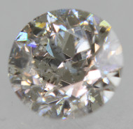 Certified 0.78 Carat H Color SI2 Round Brilliant Natural EARTH MINED Loose Diamond For Jewelry 5.92mm  *360 VIDEO & PICS