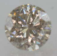 CERTIFIED 2.03 CARAT YELLOW BROWN SI2 ROUND BRILLIANT NATURAL EARTH MINED LOOSE DIAMOND 7.93MM  *360 VIDEOS & IMAGES