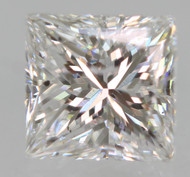 Certified 0.58 Carat D Color VS2 Princess Natural EARTH MINED Loose Diamond For Ring 4.49x4.35mm  *360 VIDEOS & IMAGES