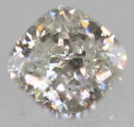 Certified 0.76 Carat F Color VS1 Cushion Shape Natural EARTH MINED Loose Diamond For Ring 5.14x5.12mm *360 VIDEO & PICS