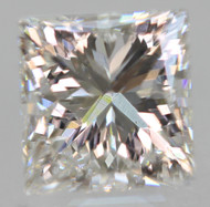 Certified 0.85 Carat D Color VVS1 Princess Natural EARTH MINED Loose Diamond For Ring 4.97x4.81mm  *360 VIDEOS & IMAGES