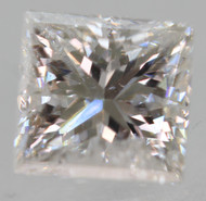 Certified 0.77 Carat E Color SI1 Princess Natural EARTH MINED Loose Diamond For Ring 5.2x4.96mm *360 VIDEOS & IMAGES