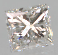 Certified 0.60 Carat E Color SI1 Princess Natural EARTH MINED Loose Diamond For Ring 4.52x4.29mm *360 VIDEOS & IMAGES