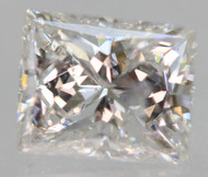 Certified 1.03 Carat D Color VS2 Princess Natural EARTH MINED Loose Diamond For Ring 6.24x5.15mm *360 VIDEOS & IMAGES