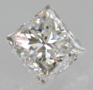 Certified 0.69 Carat D Color VS2 Princess Natural EARTH MINED Loose Diamond For Ring 4.56x4.46mm  *360 VIDEOS & IMAGES