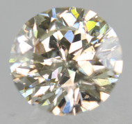 Certified 0.73 Carat H Color VS2 Modified Round Brilliant Natural EARTH MINED Loose Diamond 5.93x5.9mm *360 VID & PICS