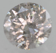 Certified 1.00 Carat Light Silver SI2 Round Brilliant Natural EARTH MINED Loose Diamond 6.44mm  *360 VIDEOS & IMAGES