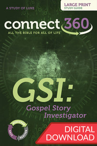 GSI: Gospel Story Investigator (Luke) - Digital Large Print Study Guide