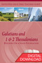 Digital Bible commentary on Galatians and 1 & 2 Thessalonians with 2 sets of teaching plans for each of the 8 lessons on Galatians and 5 lessons on 1 & 2 Thessalonians. PDF; 157 pages.
