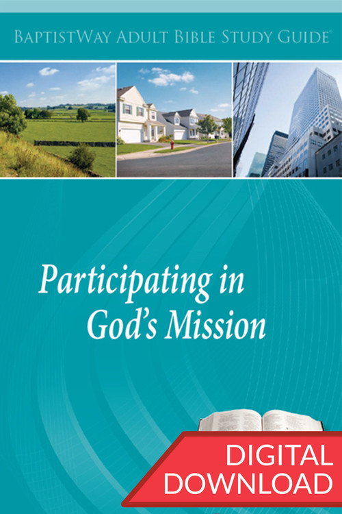 Digital Bible study on how one and one's church can Participate in God's Mission. 13 lessons; PDF; 149 pages.