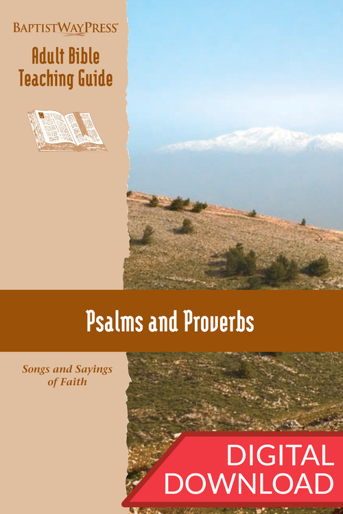 Digital teaching guide on Psalms and Proverbs. 13 lessons; PDF; 146 pages.
