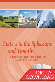 Dr. Stephen Hatfield provides detailed Bible commentary on Paul's Letters to the Ephesians and 1-2 Timothy.