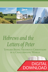 Bible study on Hebrews and 1-2 Peter, teaching plans by Dr. Dennis Parrott