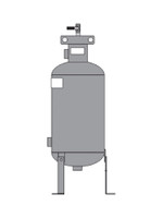 Elbi Db5 300 Chemical Bypass Feeder 5 Gals Dome Bottom