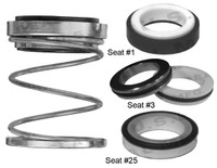 Pump Seal, Shaft Size 1.250, 1.937 OD Seal Head, Type C, 1.875 OD Mating Ring, BCFJF.