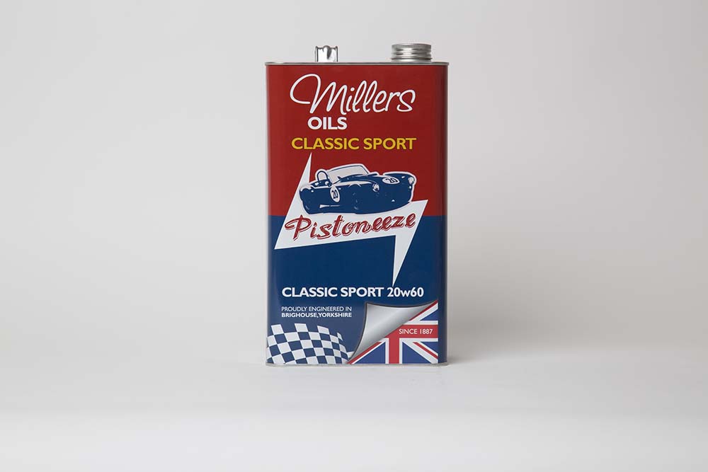 picture of Miller Classic 20w60 Sport oil can