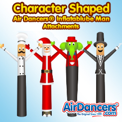 Character Shaped Attachments