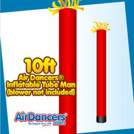 Red Tube Air Dancers® Inflatable Tube Man 10ft by AirDancers.com