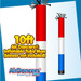 Red White Blue Tube Air Dancers® Inflatable Tube Man 10ft