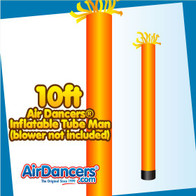 Orange Tube Air Dancers® Inflatable Tube Man 10ft