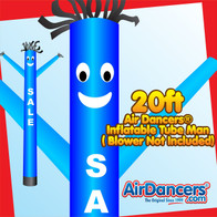 Blue Sale Air Dancers® Inflatable Tube Man 20ft 