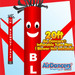 Red Blowout Sale Air Dancers® Inflatable Tube Man 20ft by AirDancers.com