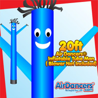 Blue Air Dancers® Inflatable Tube Man 20ft by AirDancers.com