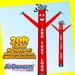 20ft Custom Air Dancers® Inflatable Tube Man Attachment Only