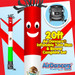 Mexico Flag Air Dancers® inflatable tube man & Blower Set 20ft