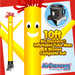 Yellow Air Dancers® Inflatable Tube Man & Blower 10ft Set by AirDancers.com