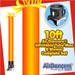 Orange Tube Air Dancers® Inflatable Tube Man & Blower 10ft Set by AirDancers.com
