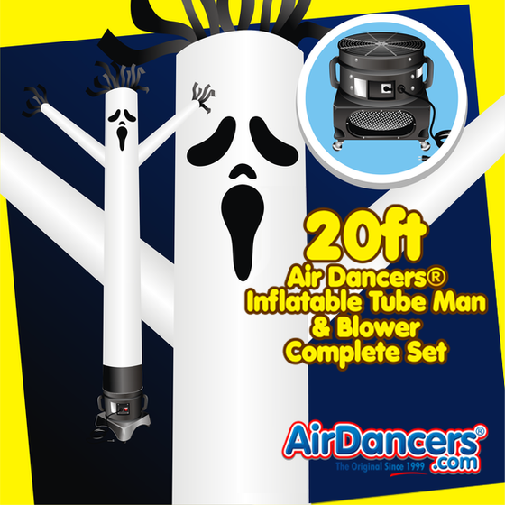 Halloween Ghost Air Dancers® Inflatable Tube Man & Blower Set