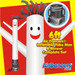 White Air Dancers® Inflatable Tube Man & Blower 6ft Set