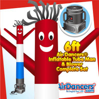 Red, White, & Blue Air Dancers® Inflatable Tube Man & Blower 6ft Set