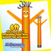 Orange Air Dancers® Inflatable Tube Man 6ft by AirDancers.com
