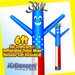 American Flag Air Dancers® Inflatable Tube Man 6ft by AirDancers.com