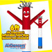 Red White & Blue Air Dancers® Inflatable Tube Man 6ft