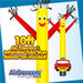 Car Shape Air Dancers® Inflatable Tube Man 10ft