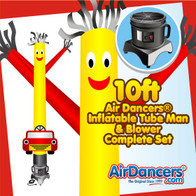 Car Shape Air Dancers® Inflatable Tube Man & Blower Set 10ft