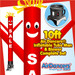 Red Sale with White Letters Air Dancers® Inflatable Tube Man & Blower 10ft Set