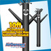 Black Air Dancers® Inflatable Tube Man 10ft Attachment