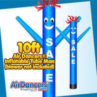 Blue SALE Air Dancers® Inflatable Tube Man 10ft Attachment