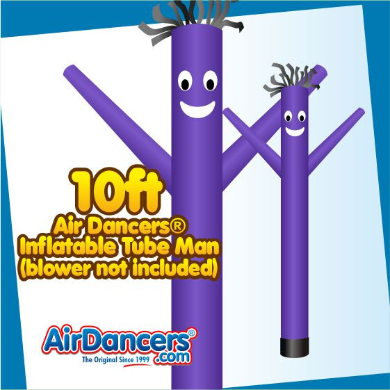 Pink Sky Dancers® Inflatable Tube Man 10ft