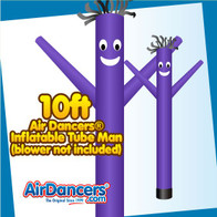 Purple MOUNTO 10ft Inflatable Dancing Man Air Waving Tube Guy with Blower Complete Set Purple MOUNTO 10ft Inflatable Dancing Man Air Waving Tube Guy with Blower Complete Set