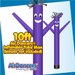 Purple Air Dancers® Inflatable Tube Man 10ft Attachment