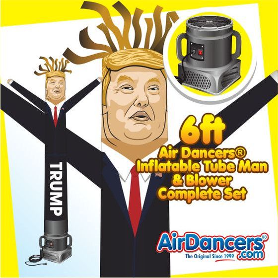 Trump Air Dancers® Inflatable Tube Man & Blower 6ft Set