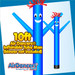Blue Air Dancers® Inflatable Tube Man 10ft by AirDancers.com